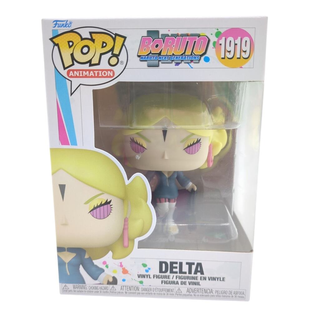 Funko Pop Delta Boruto Naruto Next Generations #1919 Vinyl Figure New in Box